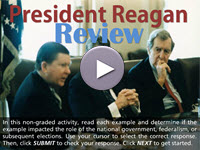 President Reagan Review Interactivity