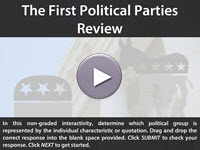 First Political Parties Review