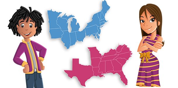 Martina and Terrance with Northern and Southern States