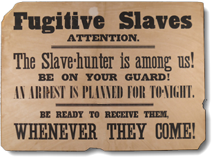 Fugitive Slave Act Poster