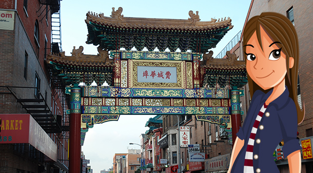 Martina visits Chinatown