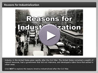 Reasons for Industrialization