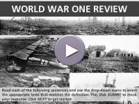 World War One Review Interactivity