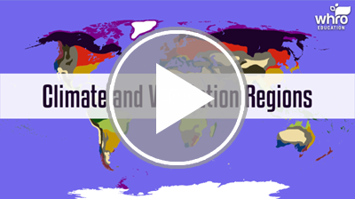 Climate and Vegetation Regions Interactivity