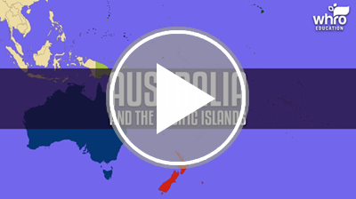 Australia and the Pacific Islands Interactivity