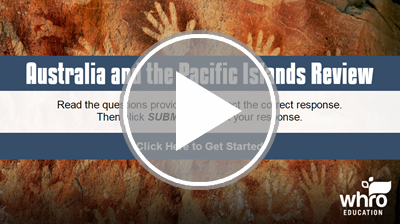 Australia and the Pacific Islands Review Interactivity