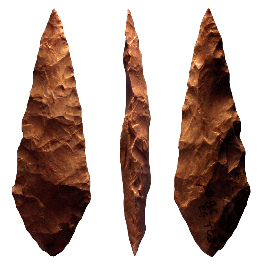 stone tools from the Paleolithic Period