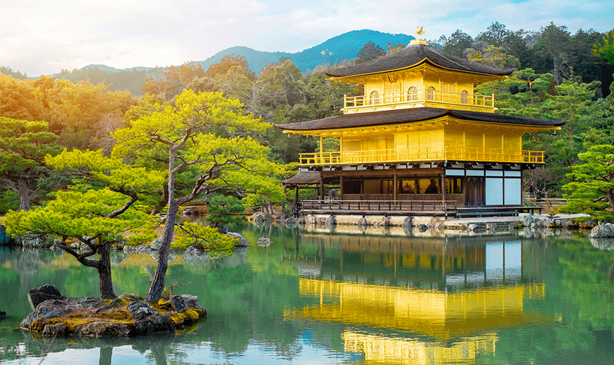 a Buddhist temple in Japan