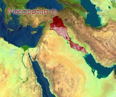 image of the Mesopotamian region