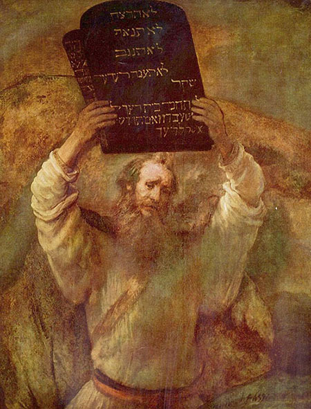 Moses with the Tablets of the Law