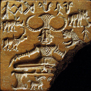 the seal of a Pashupati (Lord of Animals)