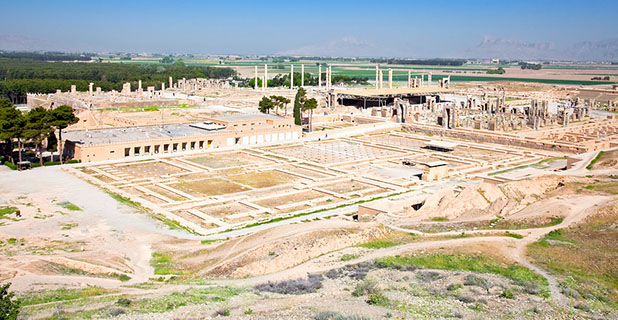 ruins of the ancient Persian city of Persepolis