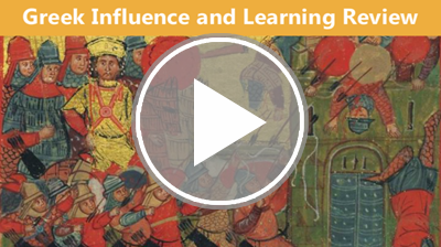 Greek Influence and Learning Review Interactivity