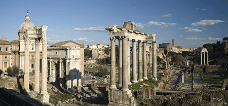 the Roman Forum