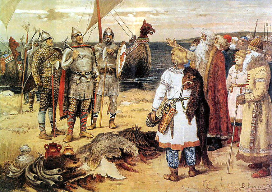 The Invitation of the Varangians: Rurik and His Brothers Arrive in Staraya Ladoga