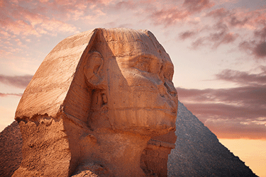 the Great Sphinx at Giza