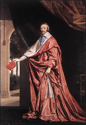 Painting of Cardinal Richelieu