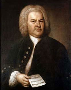 Painting of Johann Sebastian Bach