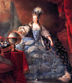 Painting of Marie Antoinette age seven