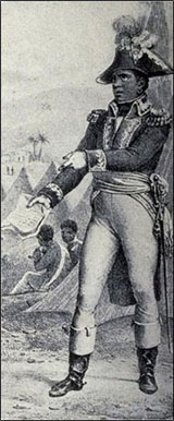 Illustration of Toussaint L'Ouverture